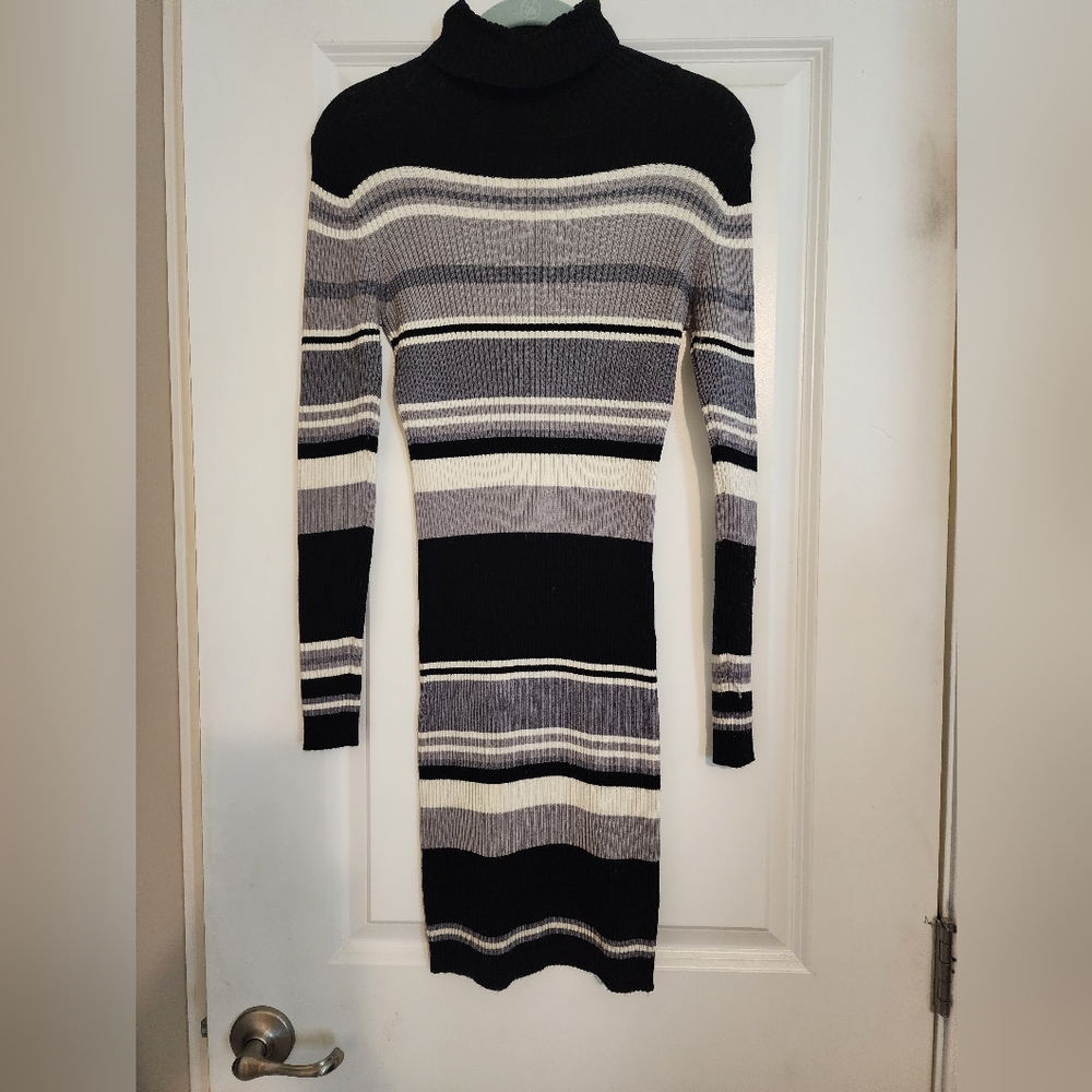 Sweater dress or long sweater